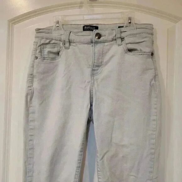 𝅺Buffalo David Bitton Women's Light Blue Cotton/Spandex Blend Midrise Super Sof - Picture 5 of 10